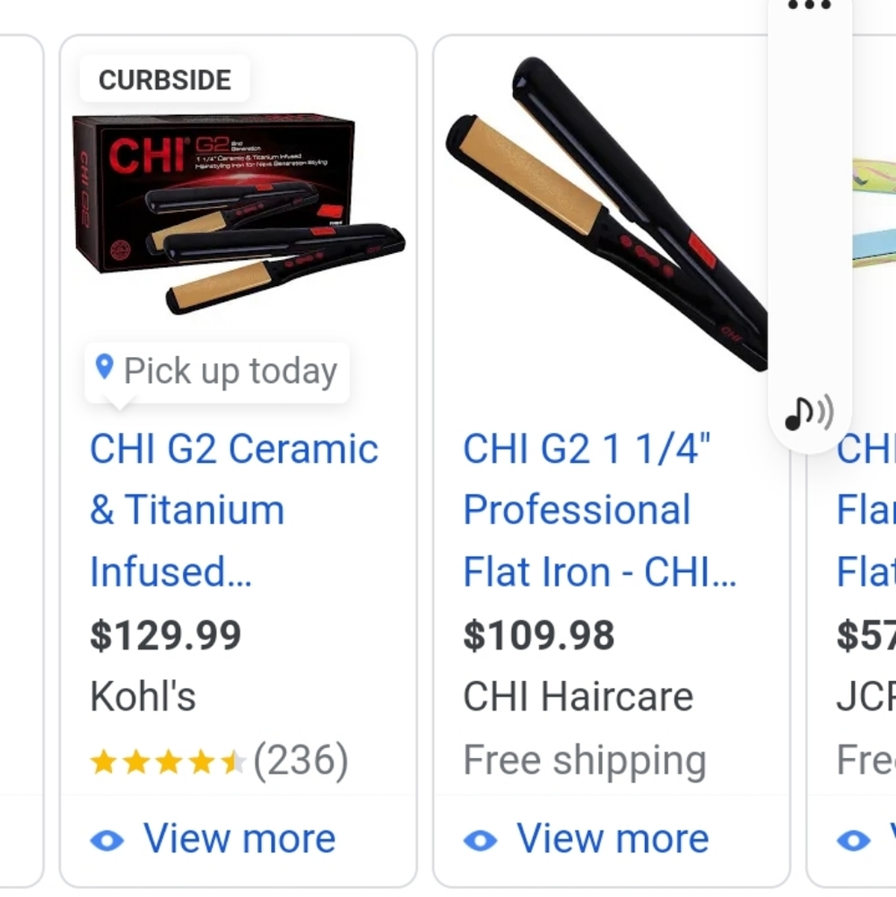 chi ceramic stlyong iron